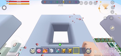 迷你世界圆形怎么搭