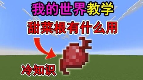 我的世界甜菜根怎么种